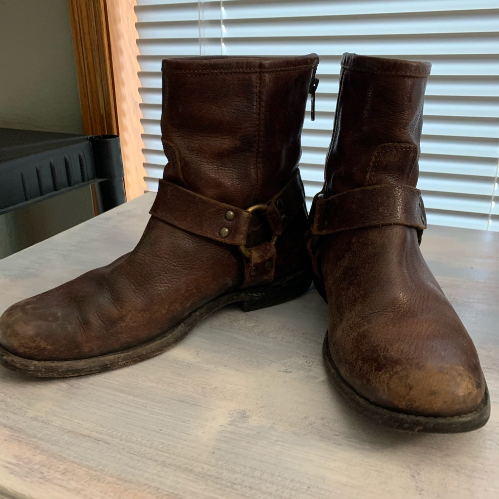 Frye leather boots